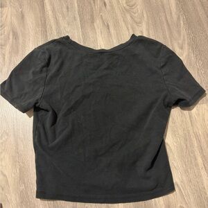 Zara Grey Short Sleeve Tee